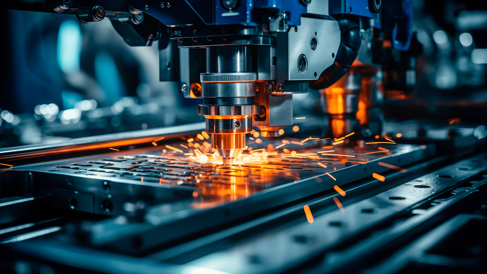 CNC Machine Background